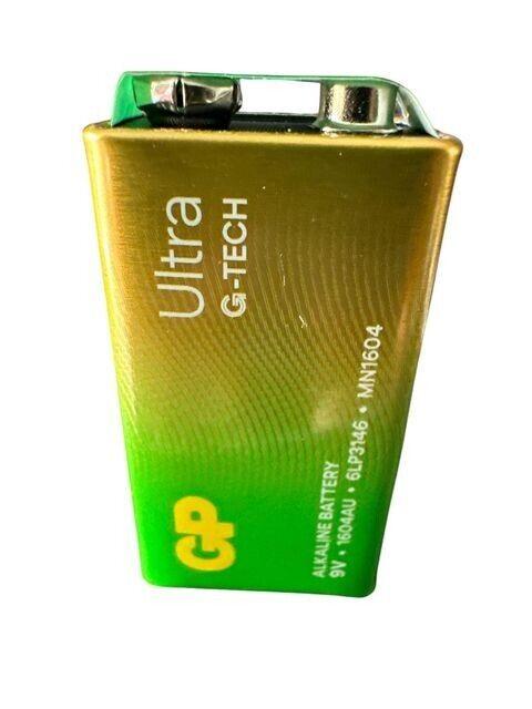 10 x 9 volt battery GP Ultra G-tech - BESTA